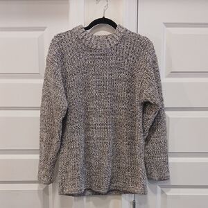 Abercrombie & Fitch Vintage The Big Sweater Grey Size Large
